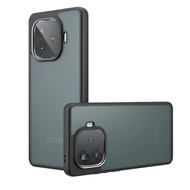 Case For VIVO IQOO Z9 Turbo Luxury Matte Transparent Back Cover for Iqoo Z9 Turbo Acrylic Shockproof