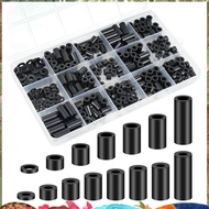 Nylon Spacers, Plastic Spacers Washers Assortment Kit 345 Pcs Electrical Outlet Screw Spacers, M3  B