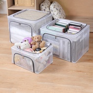 Collectionism UdiLife Storage's Transparent Double-Open Storage Box/24L/66L/80L/Transparent Large-Ca