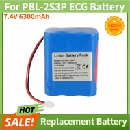 High Quality Battery 7.4V 6300mAh for PBL-2S3P ECG Replacement Battery