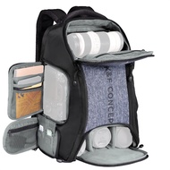 K&F Concept Front & Side Quick Access Waterproof Men Backpack (26L)