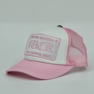Chrome Hearts embroidery patch Fashion Sports Cap pink