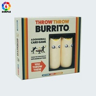 Throw Throw Burrito Dodgeball Throwing Card Game Board Games
