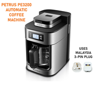 Petrus PE3200 Automatic Grind Drip Coffee Machine (Coffee/Tea) / Mesin kopi / 咖啡机