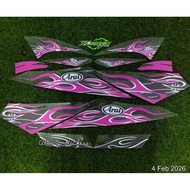 TRANSPARENT STRIPING SUPRA X 125 ARAI HAGA DESIGN