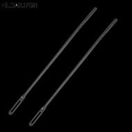 HILDARJFGH 2PCS Flute Cleaning Rod, ABS Black Color Flute Cleaning Stick, Professional Woodwind Inst