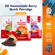 SG Homemade Berry Quick Porridge 8M+ Natural Ingredients Nutritious Healthy & Convenient Delicious F
