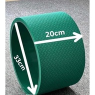 Yoga ring 20cm wide, 33cm diameter, covered with 8mm thick tpe, sturdy and can withstand high bearin