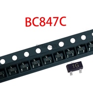 100pcs/lot BC847C SOT 23 BC847 847C SOT SMD SOT 23 1G