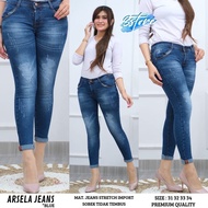 WOMEN'S LONG JEANS ARSELA BY 3STORE