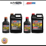 AMSOIL Diesel Signature Series Max Duty Fully Synthetic Engine Oil 5W30, 5W40 (Available in Quarts and Gallons)