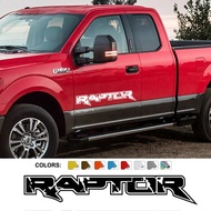 2Pcs Car Stickers For Ford Raptor F150 F250 F350 F450 F550 F650 F75 Pickup Graphics Letter Vinyl Cov
