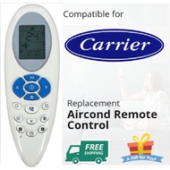 Carrier Aircond remote control Air Conditioner Remote RFL-0601E RLF-0301 AR-VA3