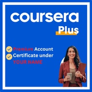 [1 Year] Coursera Plus Account | Existing Account | Professional Certificate included |