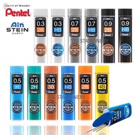 PENTEL Ain Stein Mechanical Pencil Lead 0.3/0.5/0.7/0.9mm (2H,H,HB,2B,3B,4B) - Mechanical Pencil Lea