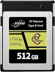 CFexpress Type B Cameras Memory Card Gold 512GB for Nikon Z6/Z7/Z9/D6/D5/D850/D500,for Canon EOS-1DX