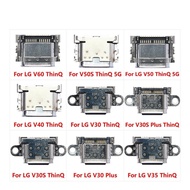 Micro USB Jack Type-C Charging Connector Plug Port Dock Charger Socket For LG V30 V35 V30S Plus V40 
