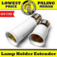 E27 to E27 Light Bulb Base Extender Adaptor E27 Male E27 Female LED Fluorescent Base Extension (Long