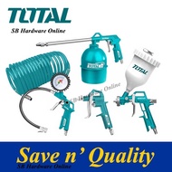 TOTAL 5 PCS AIR TOOLS SET