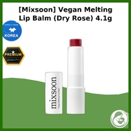 [Mixsoon] Vegan Melting Lip Balm (Dry Rose) 4.1g / Korean Lip Balm / Vegan Formula / 100% Authentic 