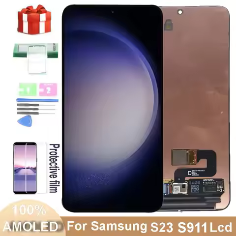 AMOLED S23 5G LCD Screen For Samsung Galaxy S23 S911B S911F S911U S911W LCD Display Touch Screen Dig