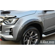 Dmax 2021-2022 X-Terrain fender arch with dark grey color