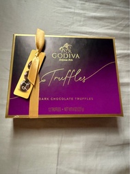 Godiva 朱古力 dark chocolate 12 粒