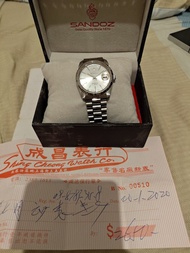 Sandoz 山度士 day date機械錶