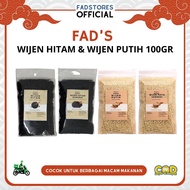 White Sesame 100gr - Roasted White Sesame 100gr - Black Sesame 100gr - Roasted Black Sesame 100gr - 