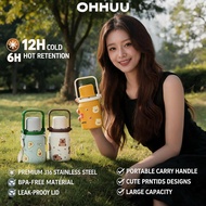 Portable water bottle 1500ml,Botol Air Tahan Sejuk,SUS316L Insulated Tumbler,Tumbler tahan sejuk,Big
