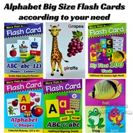 Alphabet Flash Card Kad ABC Flash Card for baby Flash Card for kid Flash Card ABC Flash card number 