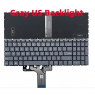 US  Backlit Keyboard for HP 250 G10,255 G10 Notebook TPN-Q286 TPN-Q287 Gray