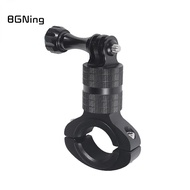 BGNing 360 Swivel Handlebar POV Mount Holder Compatible with GoPro 11 Compatible with DJI OSMO Action Camera Tripod Adapter Aluminum Alloy Motorcycle Bike Bracket