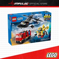 LEGO 60462 City Great Vehicles Helicopter, Fire Truck & Submarine Remix