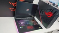 極新淨有盒ASUS ROG STRIX G531G i7 generation 9，6核12線程接近12個CPU在運作打機gaming laptop發光變色RGB鍵盤GTX1660 Ti 此型號多數係
