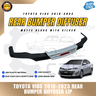 CPS 2018 2019 2020 2021 2022 2023 Toyota Vios Car Rear Bumper Diffusers Lip Spoiler Body Kits ABS Pl