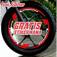 HONDA Motorcycle stickers Rim stickers Rim stickers vario 110 125 150 160 Rim list Rim list Motorcyc