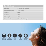 P180 Plus Edifier /P180+ Earphone With Mic Connector 3.5Mm