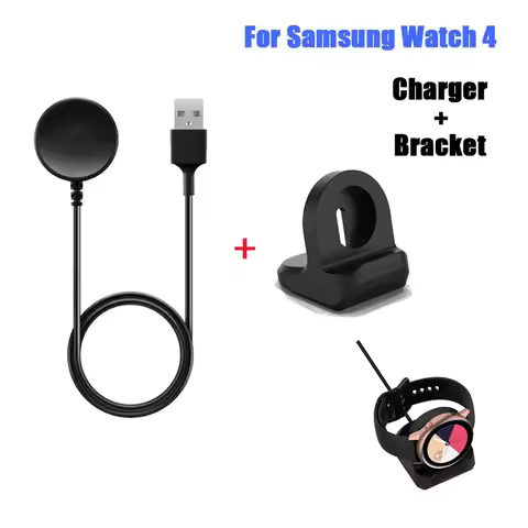 For Samsung Galaxy Fast Charger Galaxy Watch 4 Classic 3 Active 1 2 Magnetic Charging Cable 40/41/40