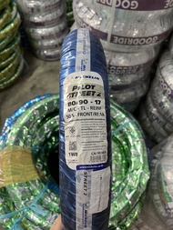 ยางนอก เรเดียน 80/90-17 ไม่ใช้ยางใน Michelin ลาย Pilot Street เรเดียล ผลิตในไทย