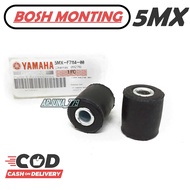 KARET MONTING BOSH MOUNTING YAMAHA MIO KARBU / MIO SMILE / MIO SPORTY / NOUVO LAMA / MIO SOUL KARBU / FINO KARBU / MIO J / XEON 5TL KARET MESIN BEARING ENGINE MIO ENGINE MOUNTING BOSH ARM MONTING KARET ARAM BOSH LENGAN AYUN MATIC YAMAHA 5MX