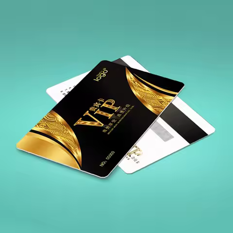 Custom VIP Membership Card Loyalty Plastic Cards with Barcode/Embossed Number/Magnetic Stripe Busine
