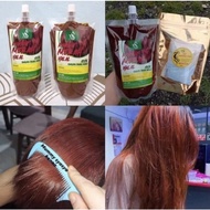 MS RAMBUT MERAH INAI HALAL MESRA SOLAT 100% DAUN ASLI LAGI VIRAL TONIC LAB HAIR ZAEMS