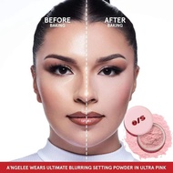O/S by P-Starr - Ultimate Blurring Setting Powder - Color: Ultra Pink - (for fair to medium skin ton