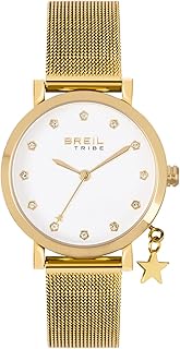 Women's Watch Emily Dial Blue Movement Only Time Quartz e Mesh Steel Silver EW0784, gold, modern, ca