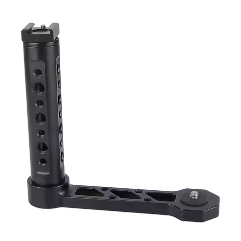 CAMVATE Universal Handle Bracket Hand Grip Quick Release L Plate For Canon Nikon Sony Fujifilm Panas