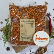 MERAH MESIN 15 GRAMS OF SOFT MACHINE SHAVED RED WOOD ABANG SEPANG UWUH PEACOCK FLOWER PEACOCK FLOWER