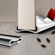 PVC Door Bottom Seal Strip Window Dust Blocker Windproof Self Adhesive Doorstop Pengedap Pintu 门缝条