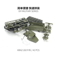 New Product Genuine 4D Assembly 1/72 Russia KRAZ260B Heavy Truck Tractor Claus Assembly Model MN6O