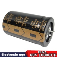LY 2Pcs ELNA PARA AUDIO Capacitor 35X50mm Amplifier Audio Filter Capacitor 10000Uf 63V